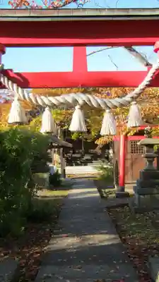 鏡日吉神社の鳥居