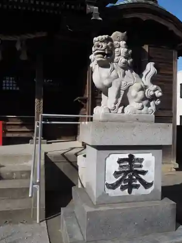 小倉神社の狛犬