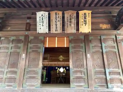 青森縣護國神社の本殿