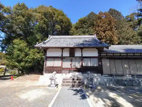 神明社（小山町）の本殿・本堂