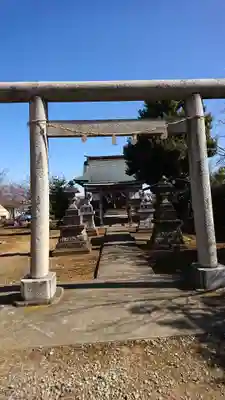 東雷神社の鳥居