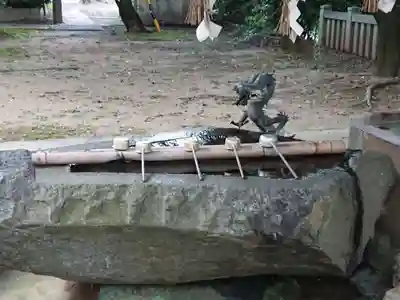 竹谷神社の手水舎