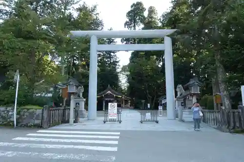 白山比咩神社の鳥居