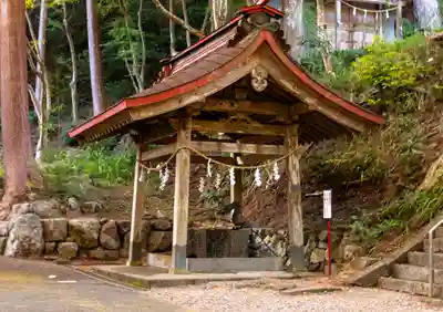 大矢田神社の手水舎