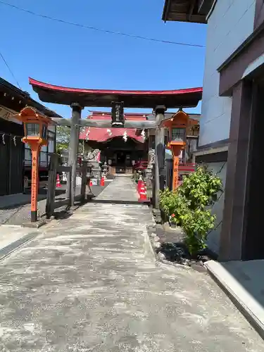 大鏑神社の鳥居