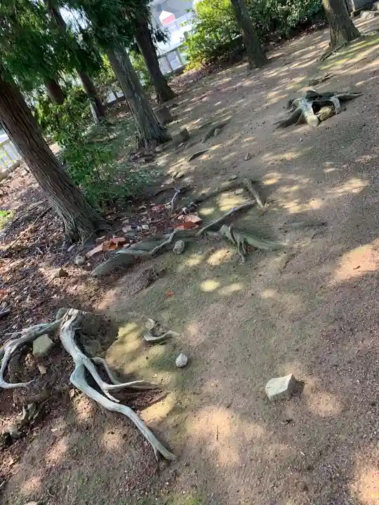 松屋八幡宮の庭園