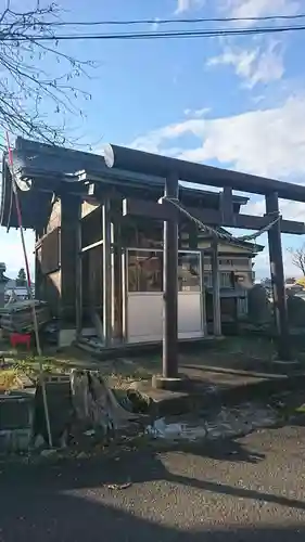 皀莢神社の鳥居