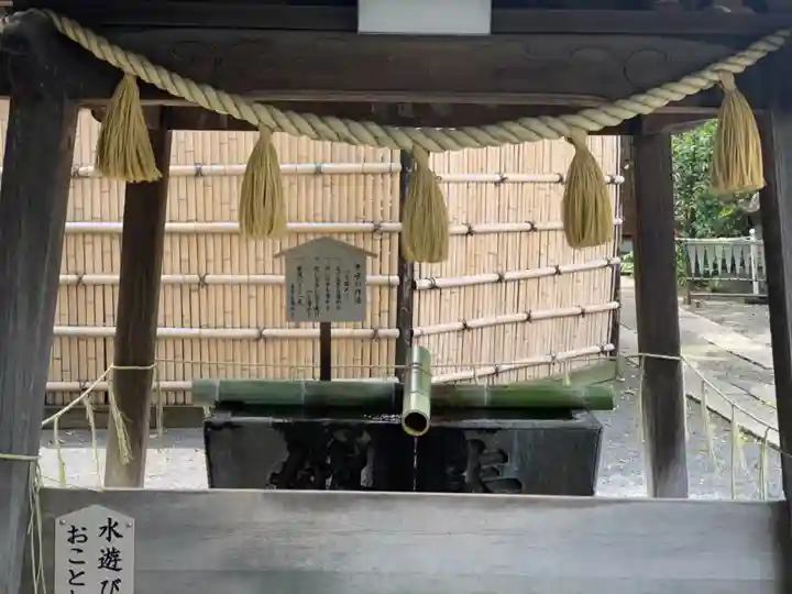 嶺御嶽神社の手水舎