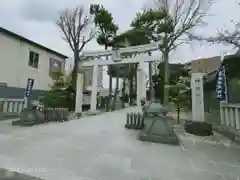 亀有香取神社の鳥居