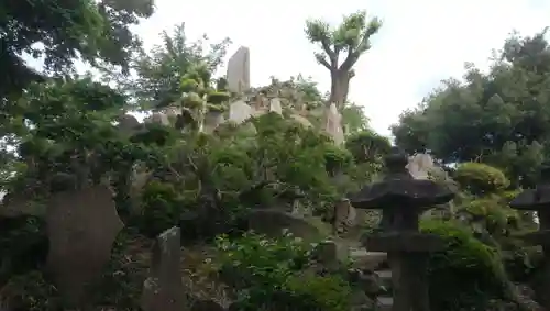 浅間神社の庭園