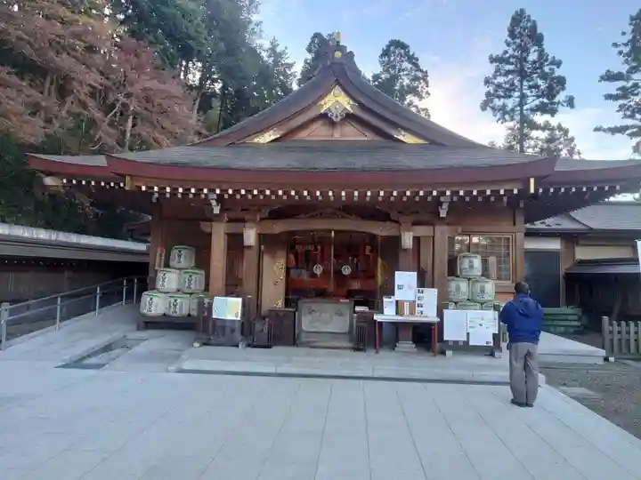 高麗神社の本殿・本堂
