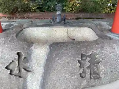 稲荷神社の手水舎