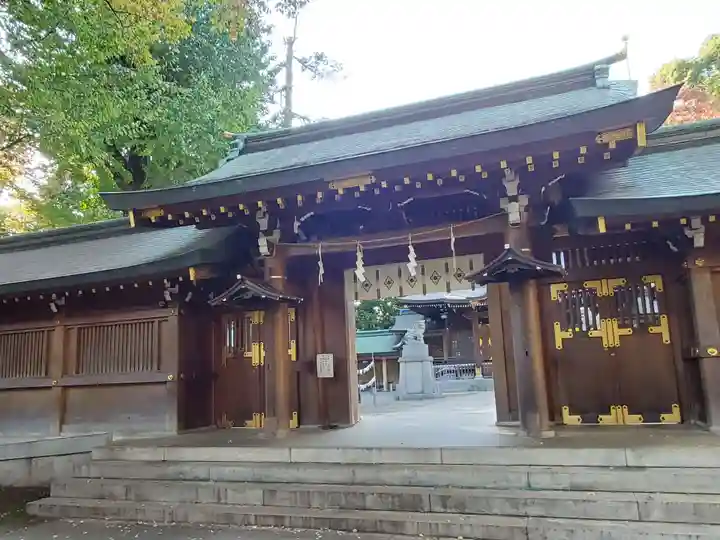 荻窪八幡神社の山門・神門
