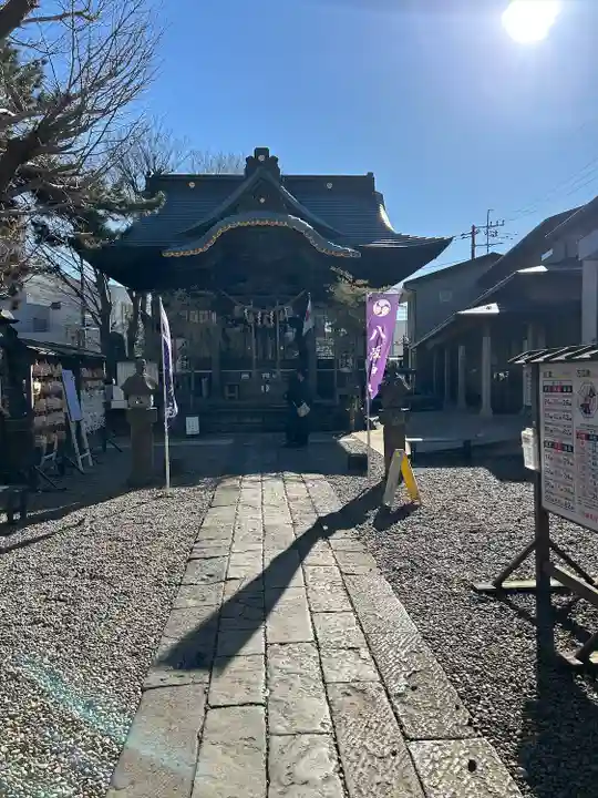 取手八坂神社の本殿・本堂