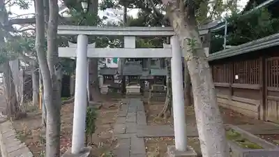 荏原神社の鳥居