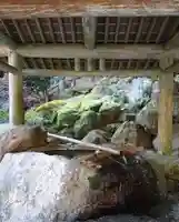 身延山 祖廟拝殿の手水舎