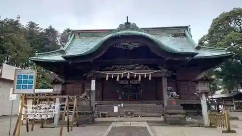 下総国三山　二宮神社の本殿・本堂