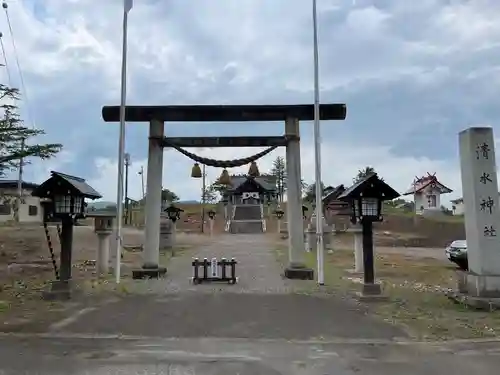 清水神社の鳥居