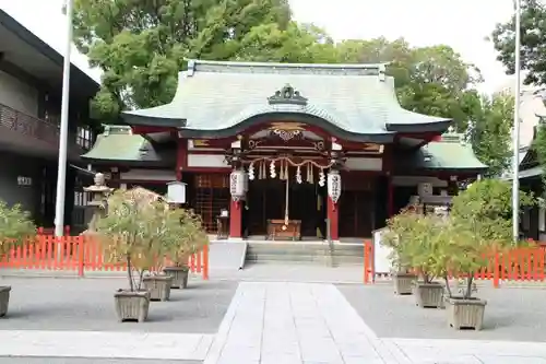 開口神社の本殿・本堂