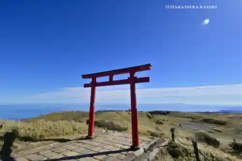 箱根元宮の鳥居