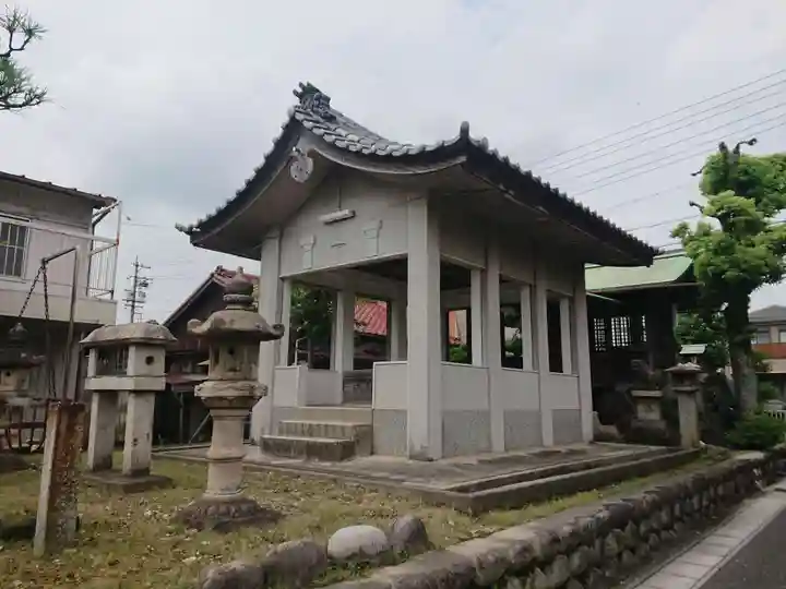 福勢神明社の本殿・本堂