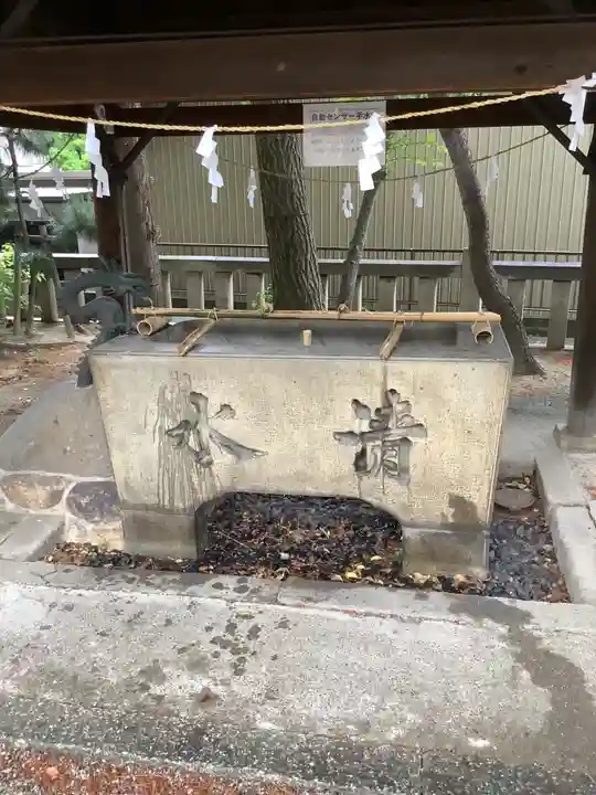 小垣江神明神社の手水舎