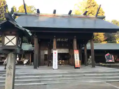 射水神社の本殿・本堂