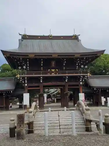 真清田神社の山門・神門