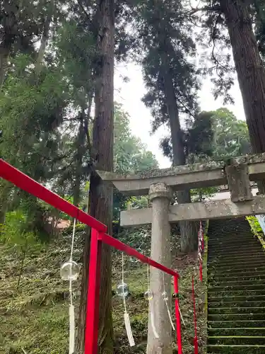 大宮温泉神社の鳥居