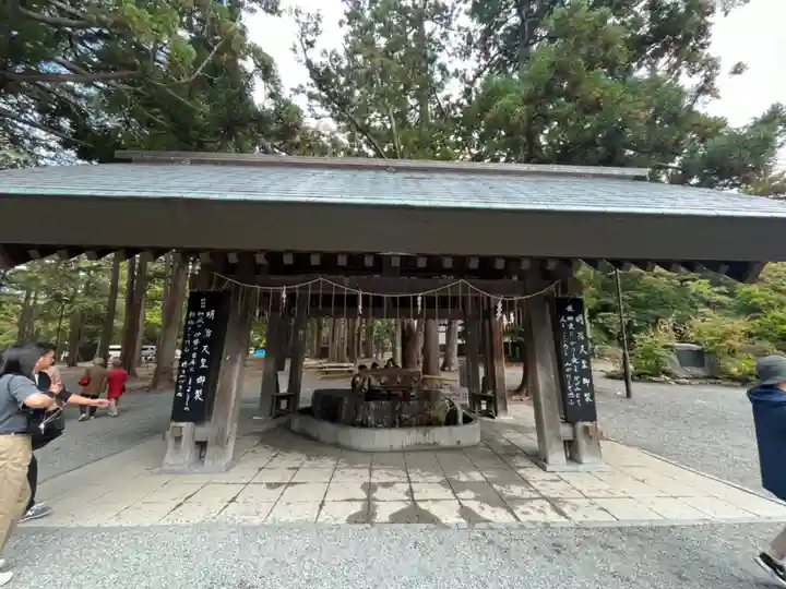 北海道神宮の手水舎