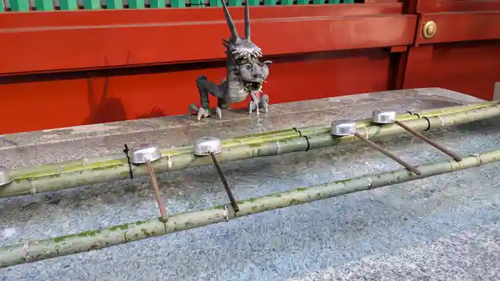 神田神社(神田明神)の手水舎