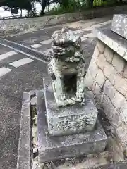 阿智神社の狛犬