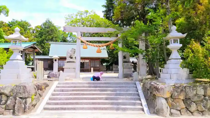入見神社の鳥居