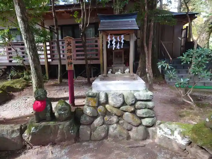 駒形神社(箱根神社摂社)の末社・摂社