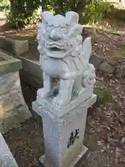 相撲神社の狛犬