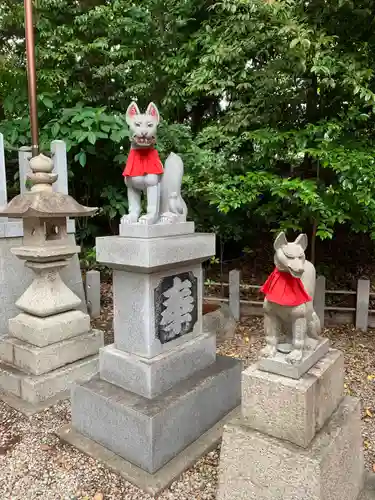 鵜森神社の狛犬