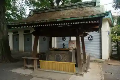 七社神社の手水舎