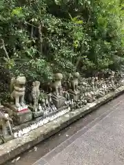 松江城山稲荷神社の狛犬