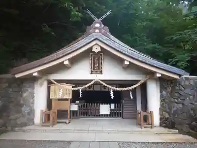 戸隠神社奥社の本殿・本堂