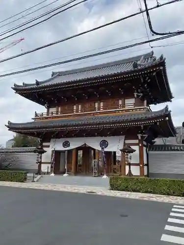 伝通院の山門・神門