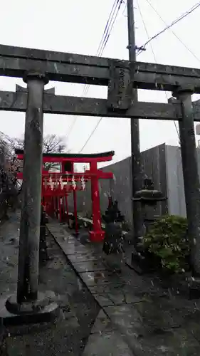 笠森稲荷神社の鳥居