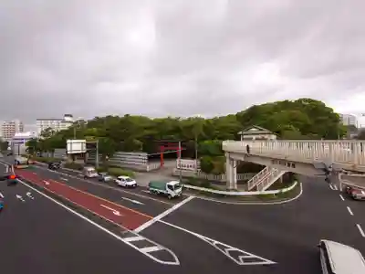 平塚八幡宮の周辺