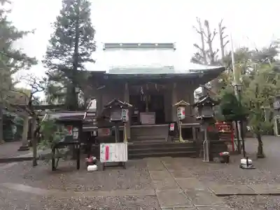 上目黒氷川神社の本殿・本堂