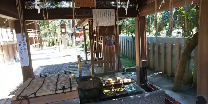 白雲神社の手水舎