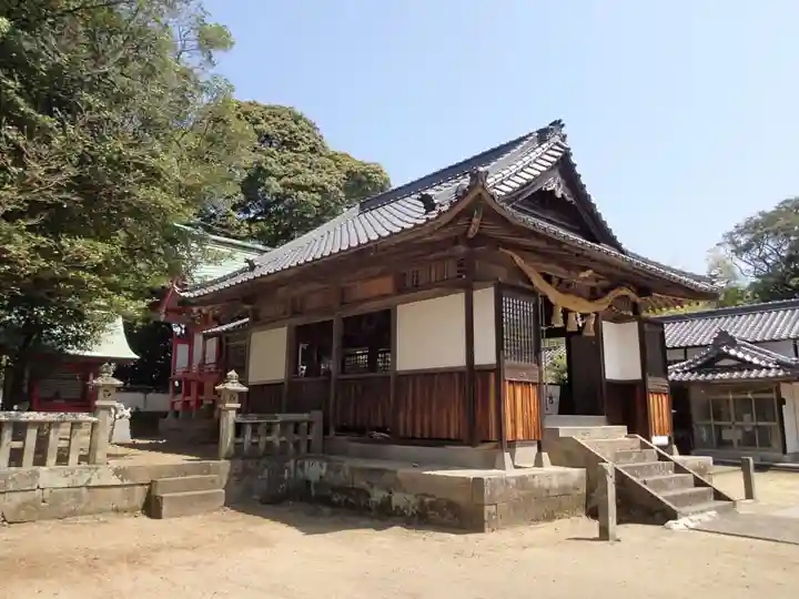 櫛来社の本殿・本堂