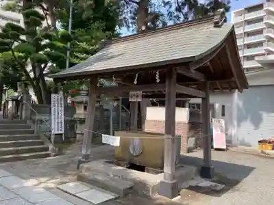 松原神社の手水舎