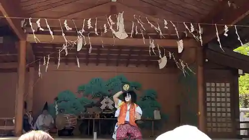 上川神社の神楽