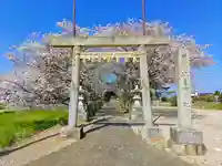 五之三神明社の鳥居