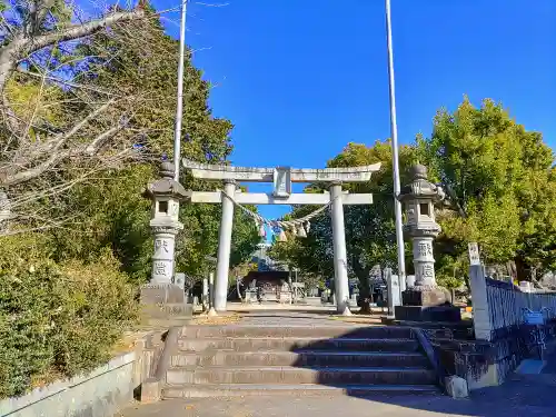 若松社の鳥居