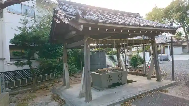 熊野三社の手水舎